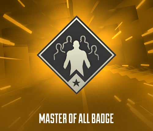 MASTER OF ALL BADGE